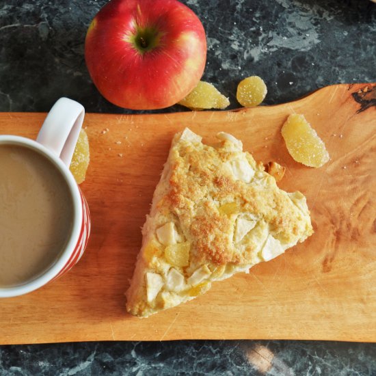 Apple Ginger Scones