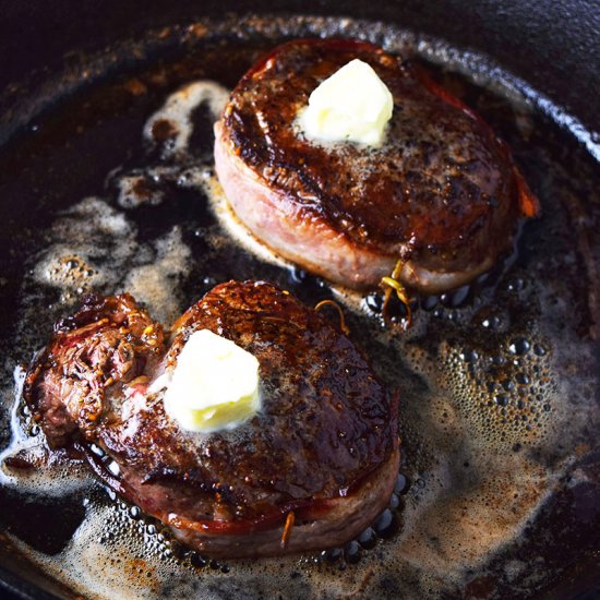 Bacon-Wrapped Filet Mignon