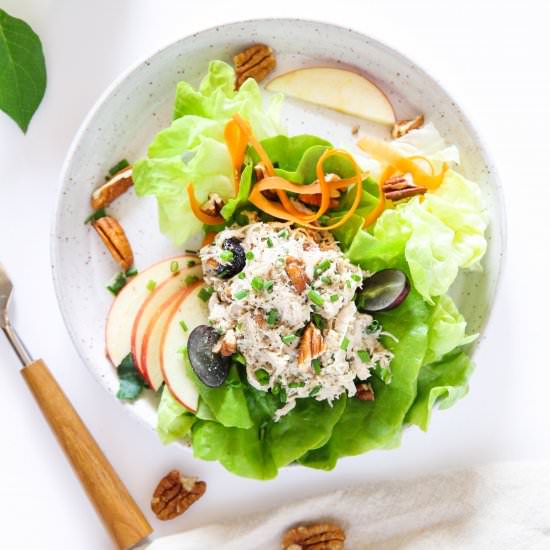 Chicken Salad with Grapes and Pecan