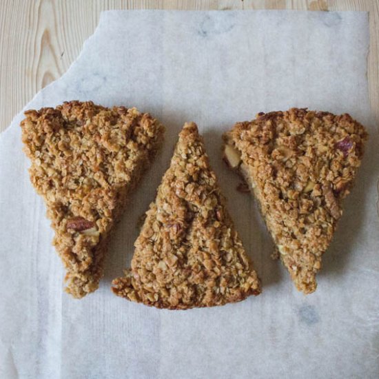 Apple and Nut Flapjacks