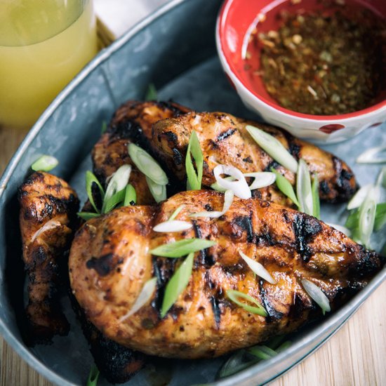 Spicy Grilled Italian Chicken