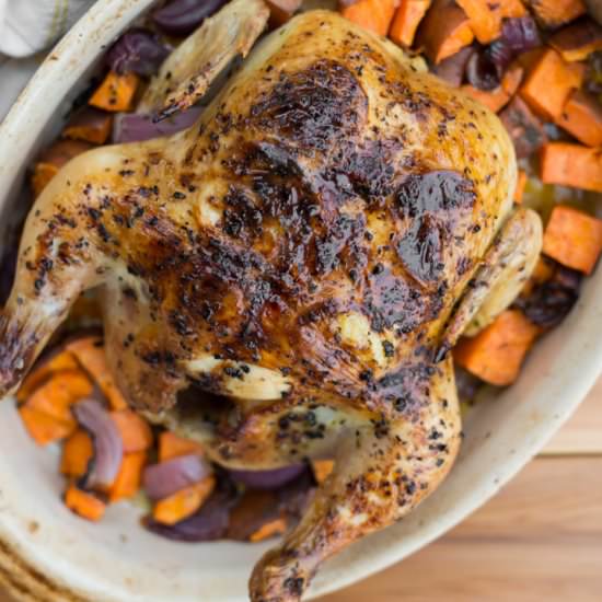 5-Ingredient Roast Chicken