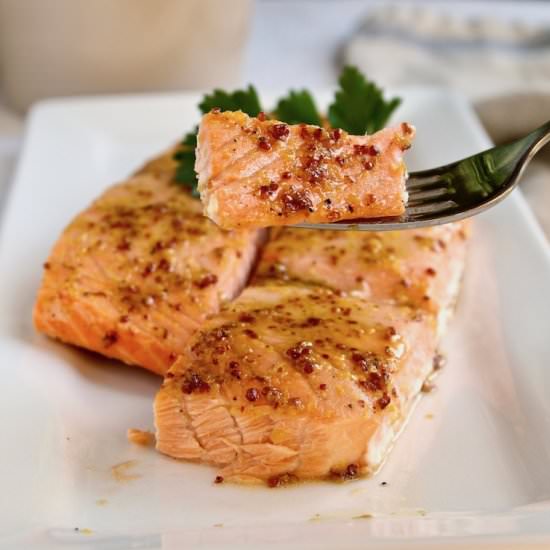 Roasted Glazed Salmon