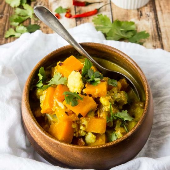 Butternut Squash Coconut Curry