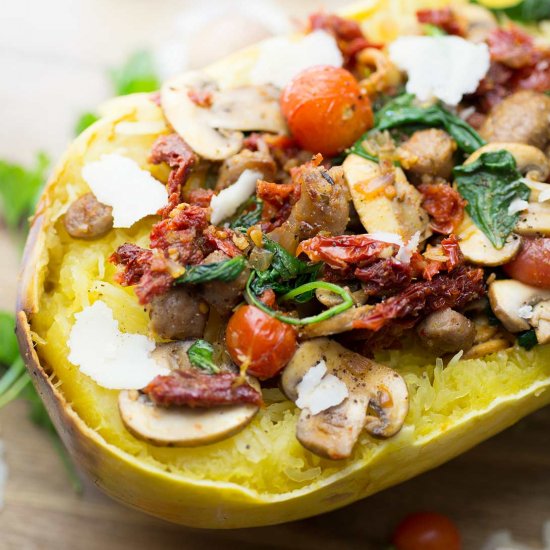 Italian Stuffed Spaghetti Squash