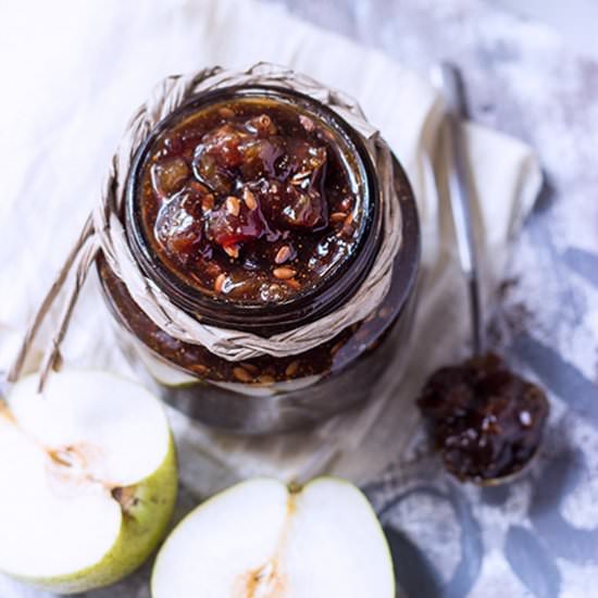 Pear and Date Pickle