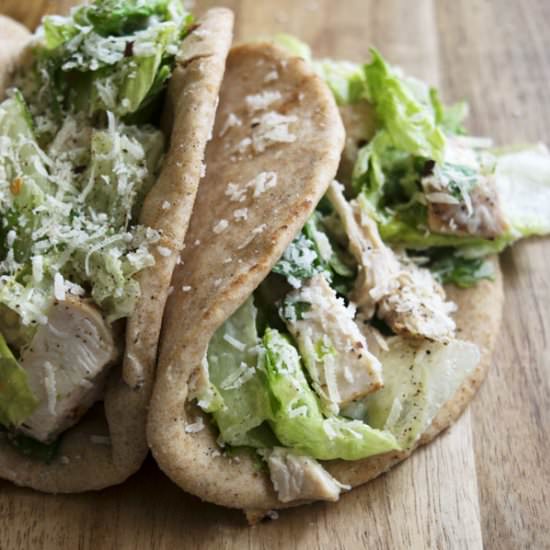 Chicken Caesar Pita