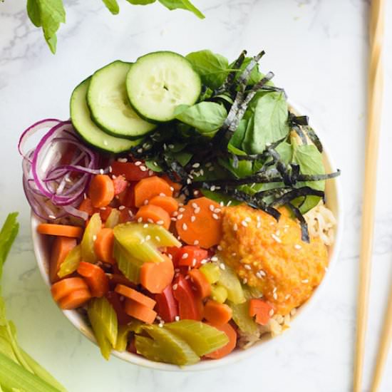 Asian Beauty Buddha Bowl Recipe