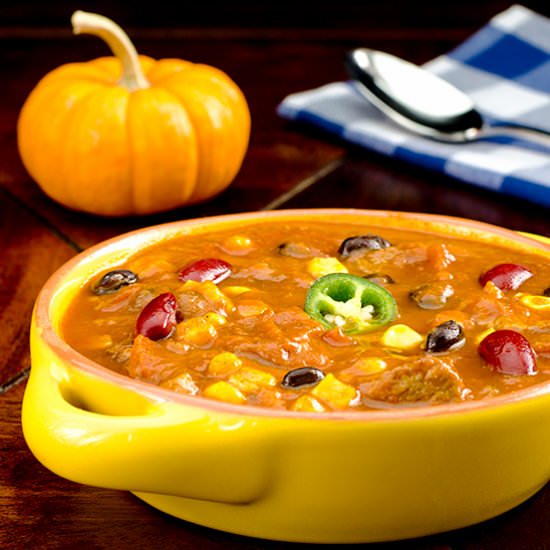 Pumpkin and Pork Chili