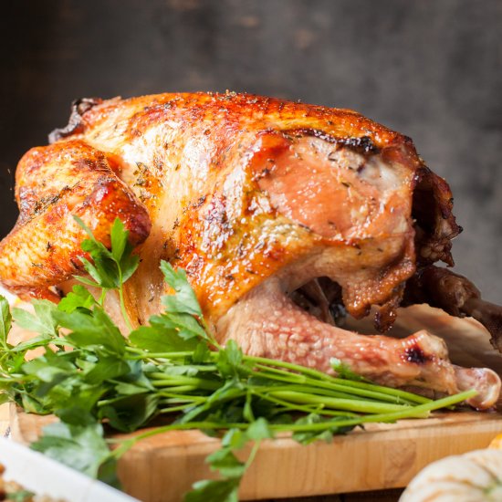 Cider Maple Roast Turkey