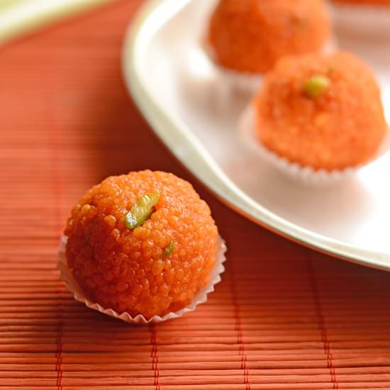 Motichoor ladoo recipe