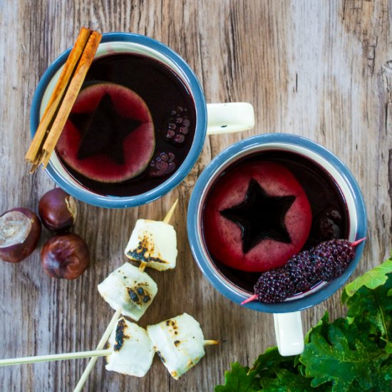 Mulled Blackberry Wine