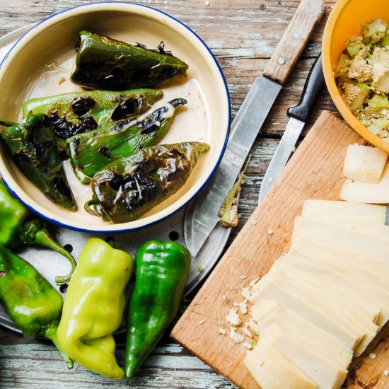 Authentic Mexican Chile Rellenos