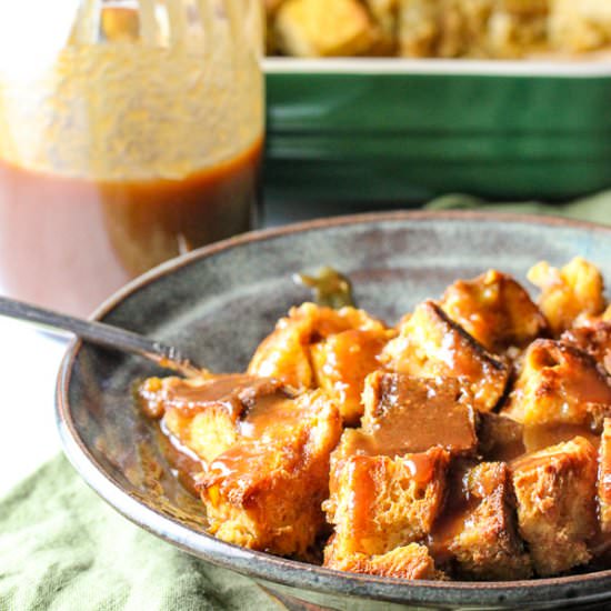 Pumpkin Pie Bread Pudding