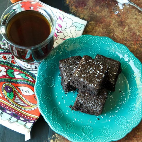 Gluten-Free Sea Salt Brownies