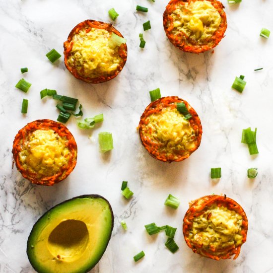 Sweet Potato Egg Nests