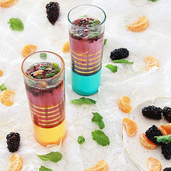 Blackberry Clementine Mojito