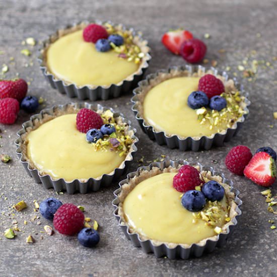 Vegan Custard Tarts