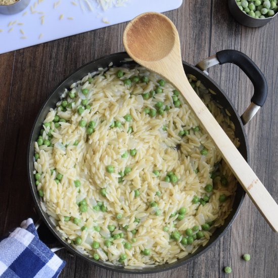 Creamy Parmesan Orzo