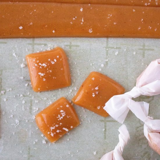 Apple Cider Caramels