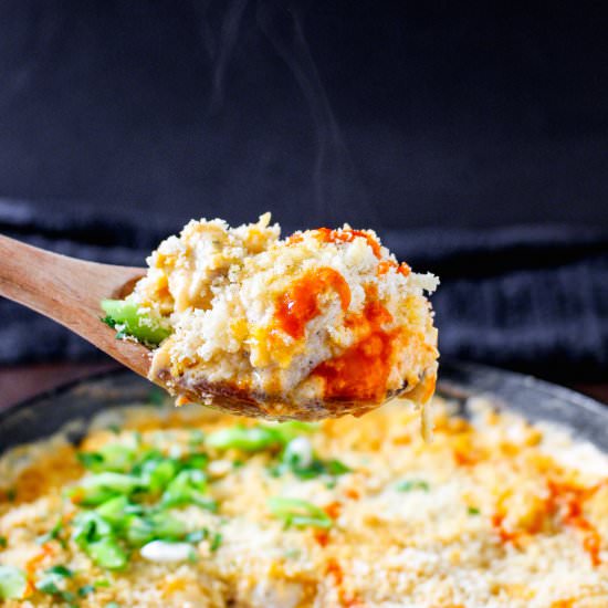 30-Minute Buffalo Chicken Bake