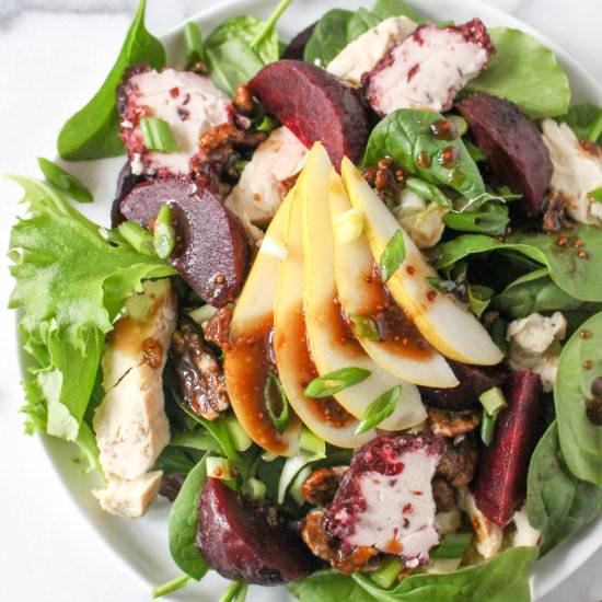 Grilled Chicken and Beet Salad