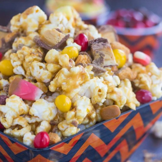 Peanut Butter Candy Popcorn