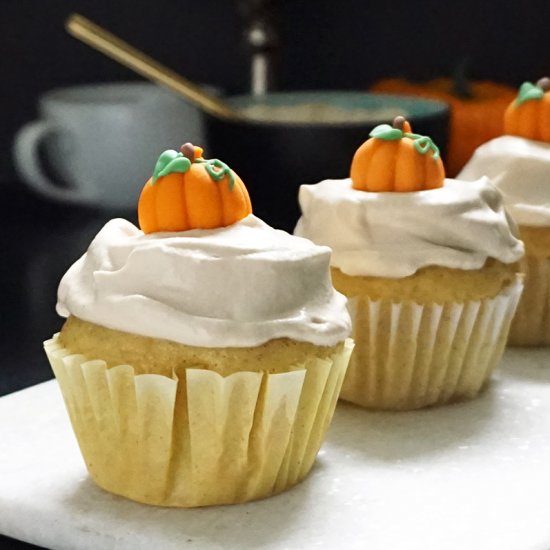 Pumpkin Spice Latte Cupcakes