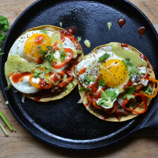 Breakfast Tostadas