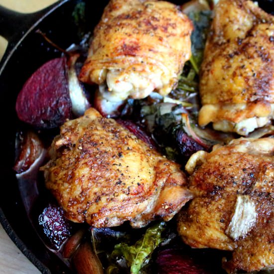 Roast Chicken Thighs