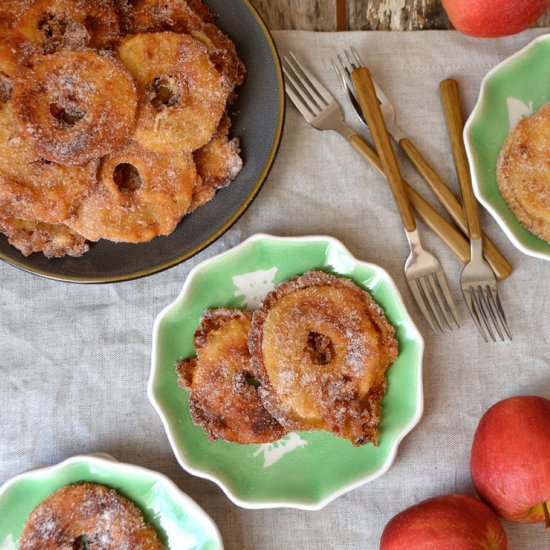 Apple Ring Fritters