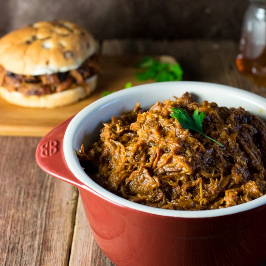 Easy Crock Pot Honey BBQ Chicken