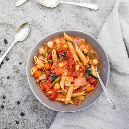 Chickpea Tomato Minestrone