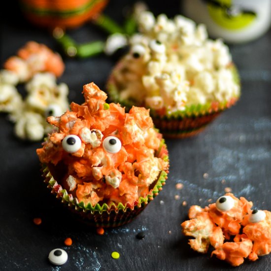 Halloween Popcorn Treats