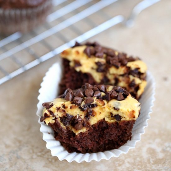 Chocolate Cheesecake Pumpkin Muffin