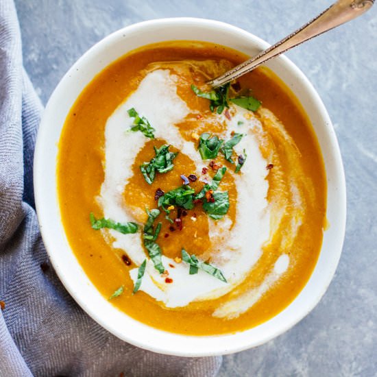 Pumpkin Curry Soup