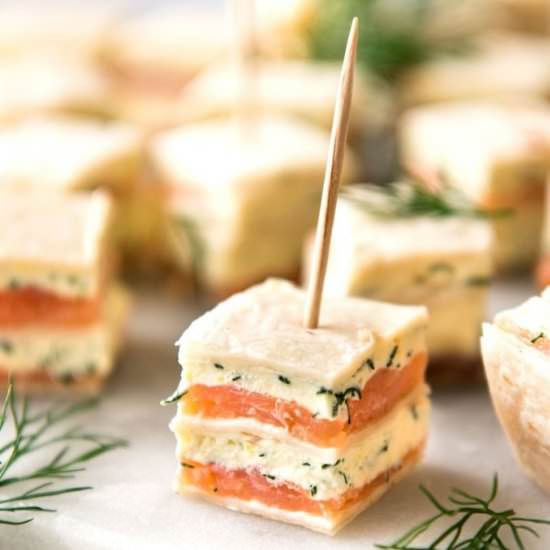 SMOKED SALMON APPETIZER BITES