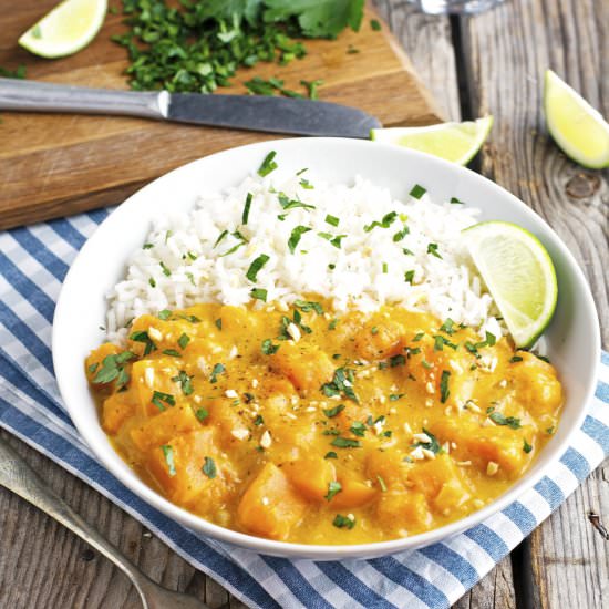 Creamy Thai Butternut Squash Curry