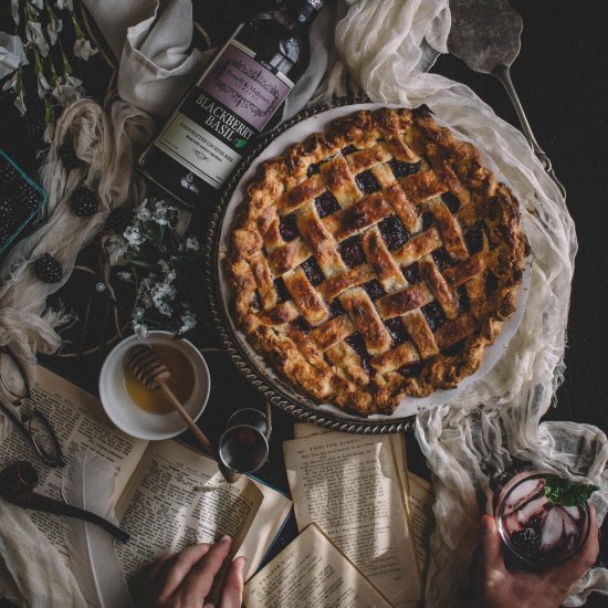 Berry & Honey Lattice Pie