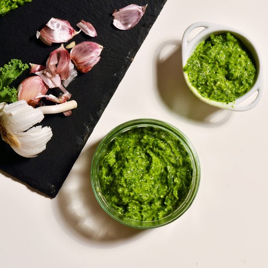 Rocket, Kale & Pine Nut Pesto