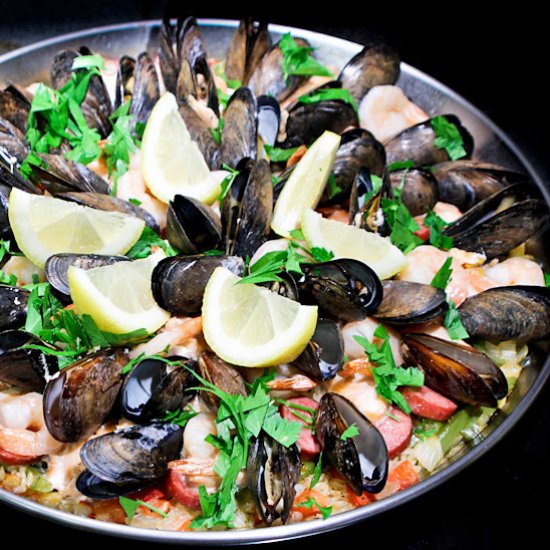 Seafood Paella