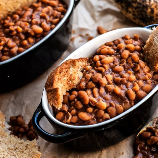 Homemade Vegetarian Baked Beans