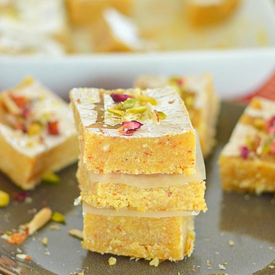 Moong Dal Burfi