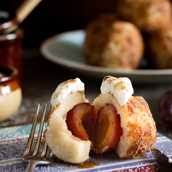 Potato Plum Dumplings