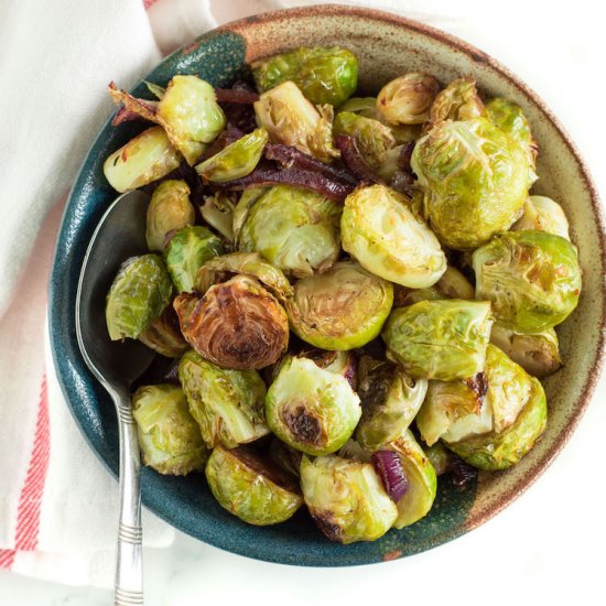 Honey Balsamic Brussels Sprouts