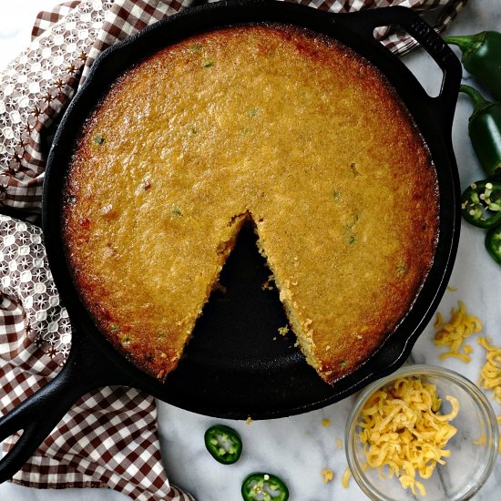 Jalapeno Cheddar Cornbread