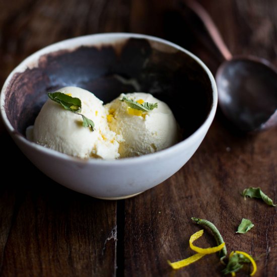 Lemon Verbena Ice Cream