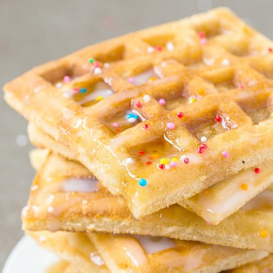 Fluffy Low Carb Vanilla Waffles