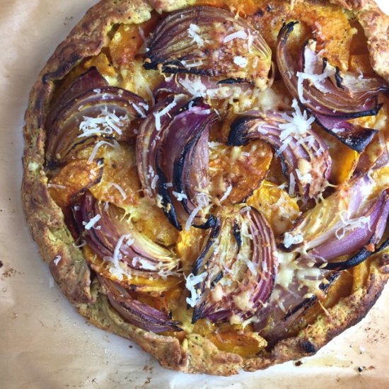 Curried Squash Galette