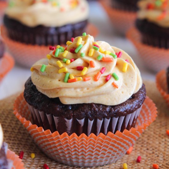 Chocolate Mocha Cupcakes